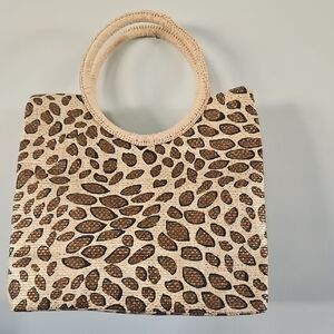 Stylish Tan and Brown Women's Tote Bag